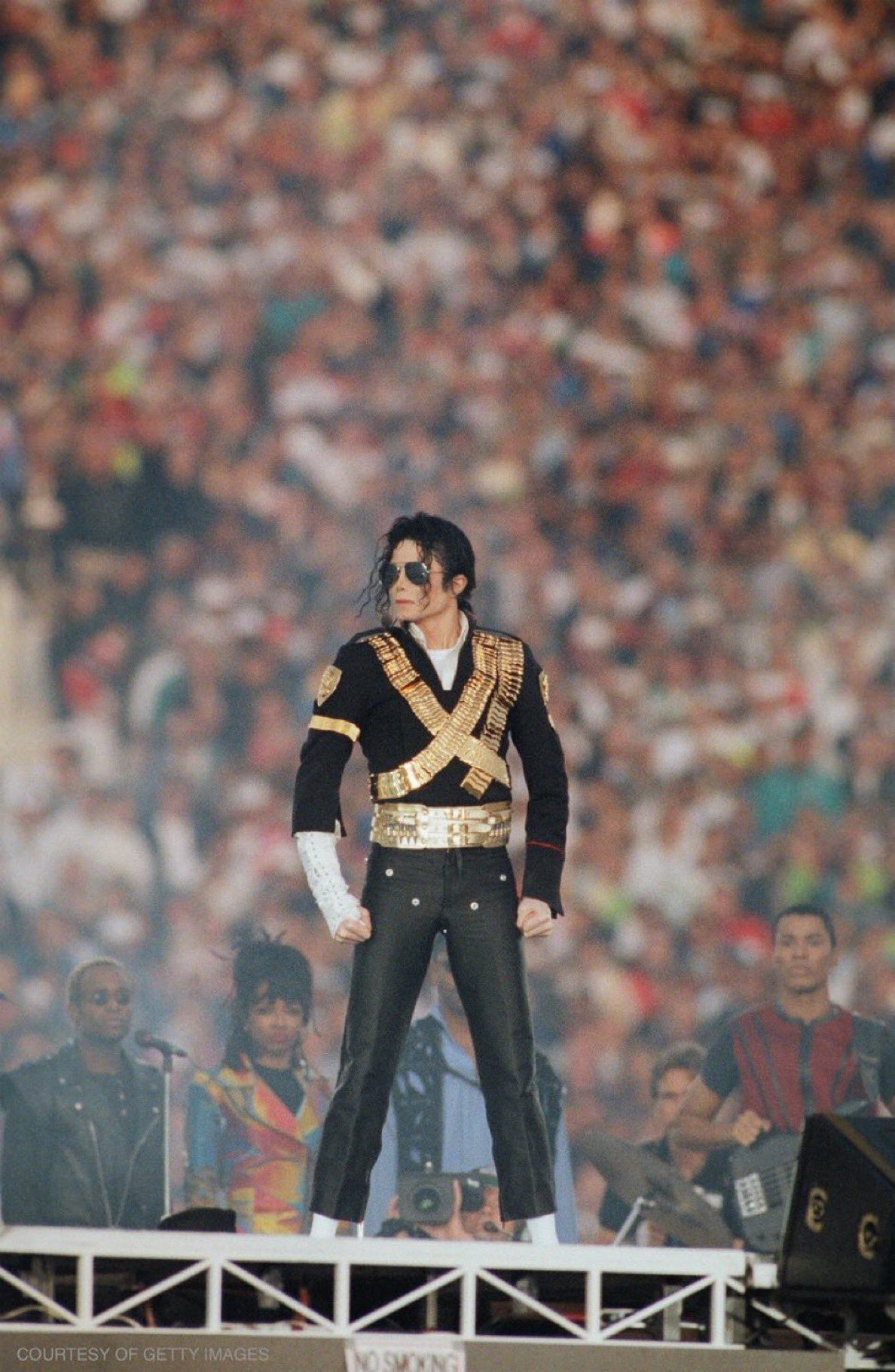 Michael Jackson at the super bowl