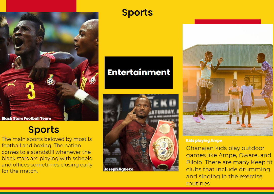 Entertainment in Ghana,from boxing to football