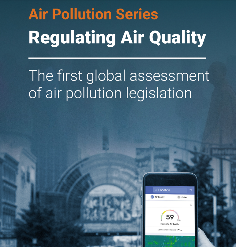 Screenshot of Regulating Air Quality The first global assessment of air pollution legislation