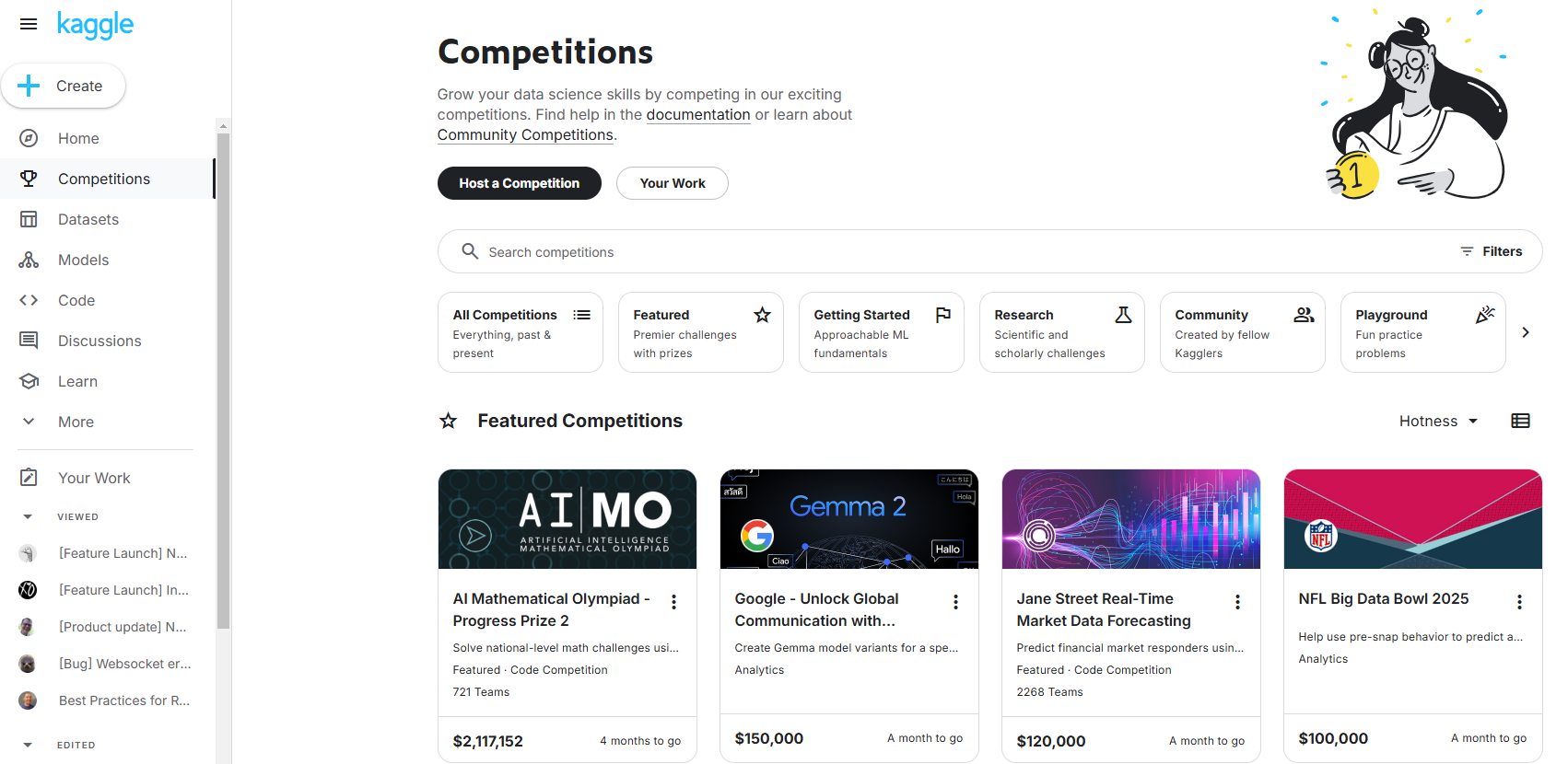 Kaggle competitions: Gateway to Data Science Success