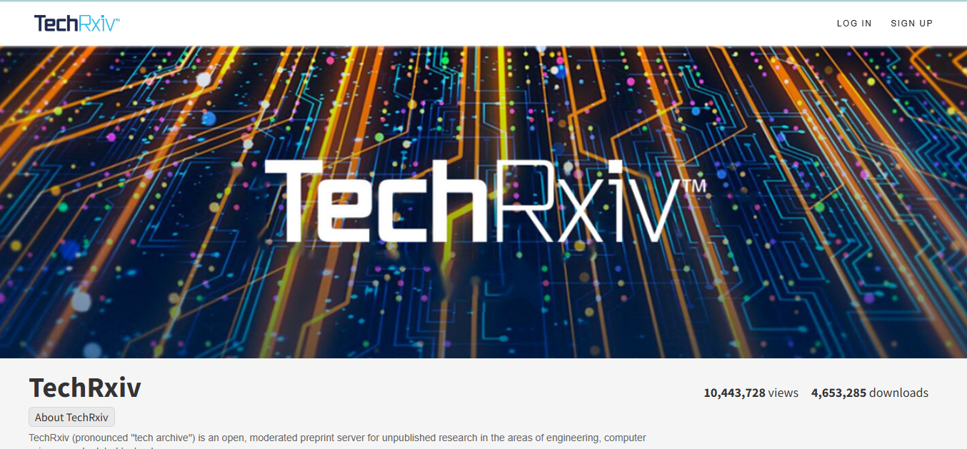 What is TechRxiv?