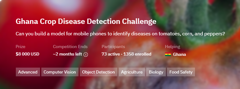 Zindi -Ghana Crop Disease Detection Challenge